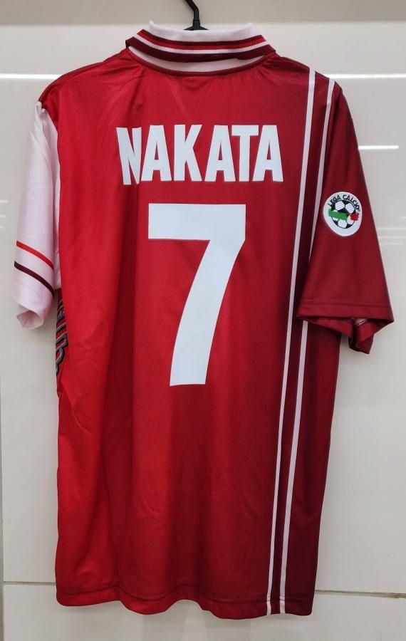 ペルージャ（H）98/99 中田＃7 + LegaCalcioパッチ付き！