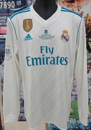 レアル、マドリード（H) 17/18 長袖 SuperCopa De Espana セルヒオ