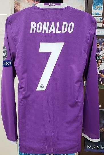 レアル、マドリード（A）16/17選手支給 長袖 UEFA CL 決勝戦