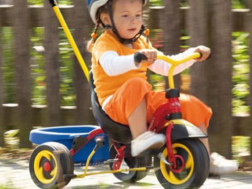 PUKY プッキー社］三輪車 クラシック CDT レッド - 木のおもちゃ