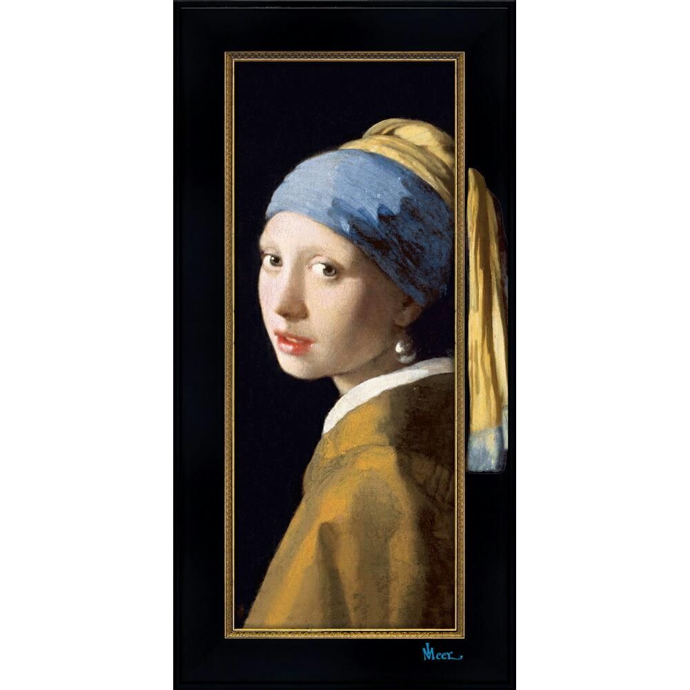 絵画 ビッグアート ～名画ハイグロスシリーズ～(フェルメール「青い