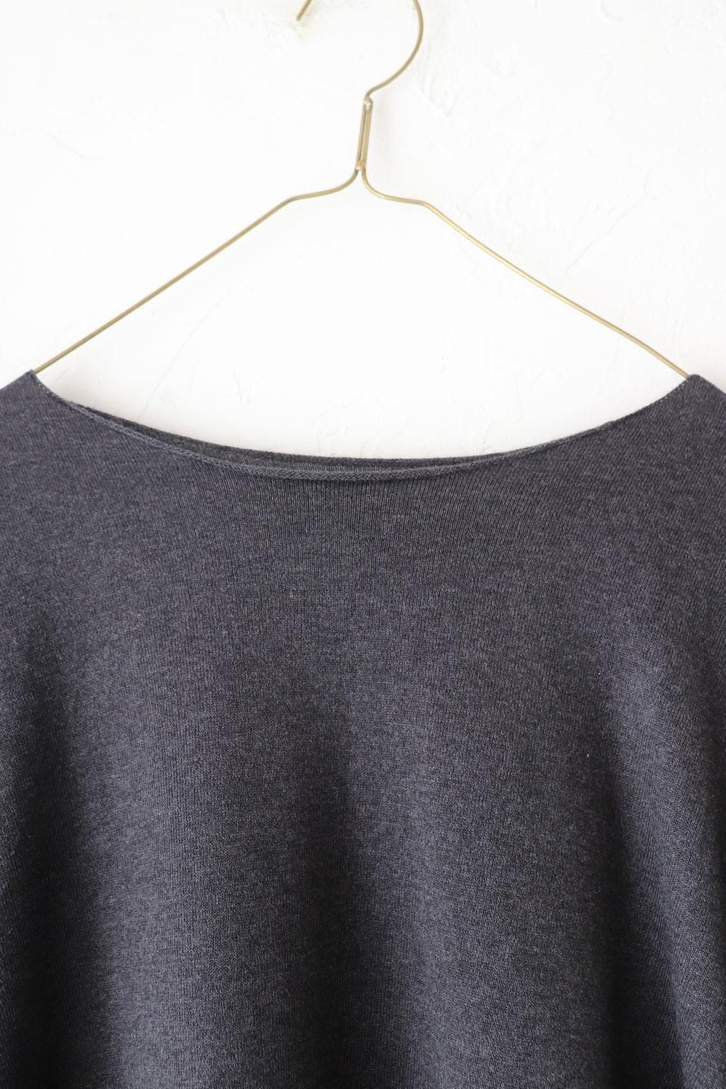 Veritecoeur｜ヴェリテクール】ST-121 5COLOR T-LINE KNIT PULLOVER