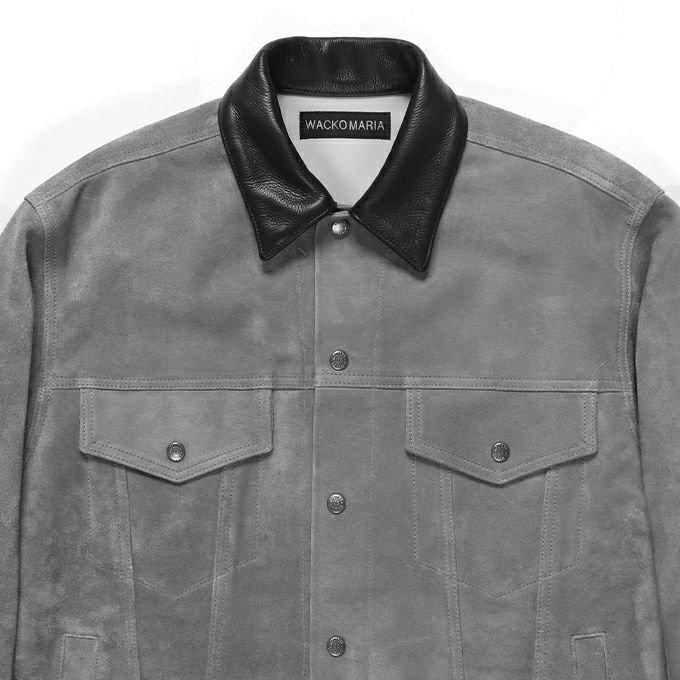 WACKO MARIA/ワコマリア/SUEDE LEATHER TRUCKER JACKET/スエードレザー
