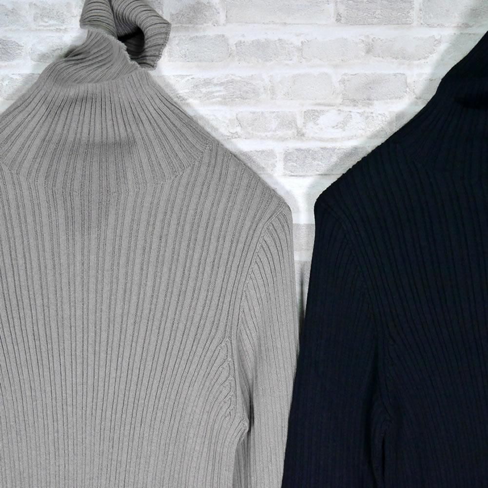 ichi Antiquite's, イチアンティークス, 1100354, Rib Turtleneck