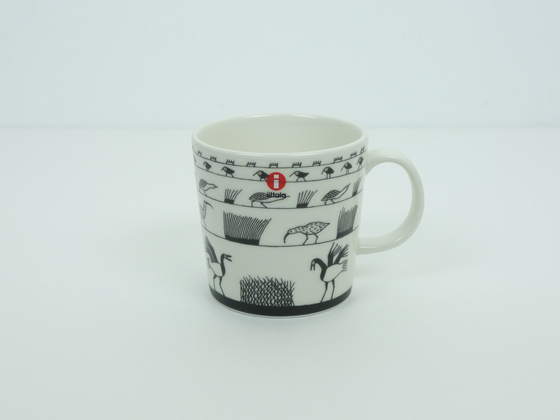 iittala/イッタラ オイバ・トイッカ 50周年記念 バードマグ グレー 001