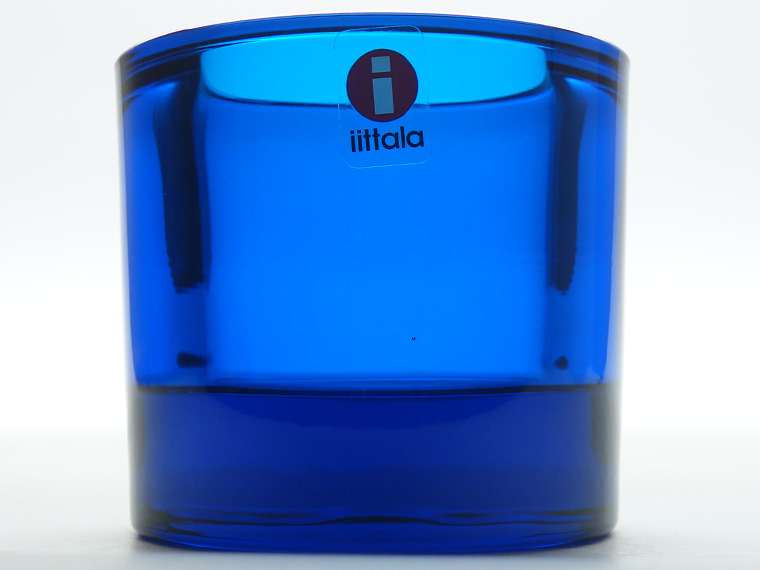 iittala/イッタラ Kivi/キヴィ キャンドルホルダー 旧ターコイズ 001