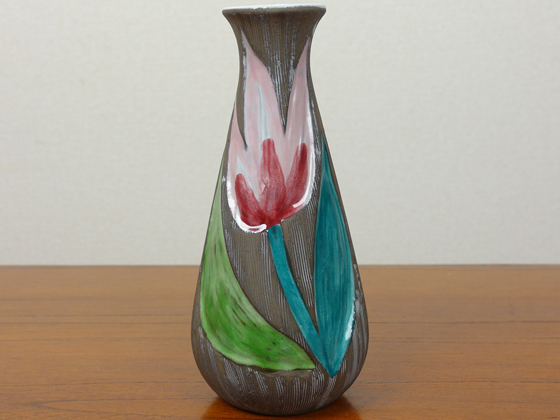 Upsala Ekeby/ウプサラエクビー Mari Simmulson 1034/81 フラワー