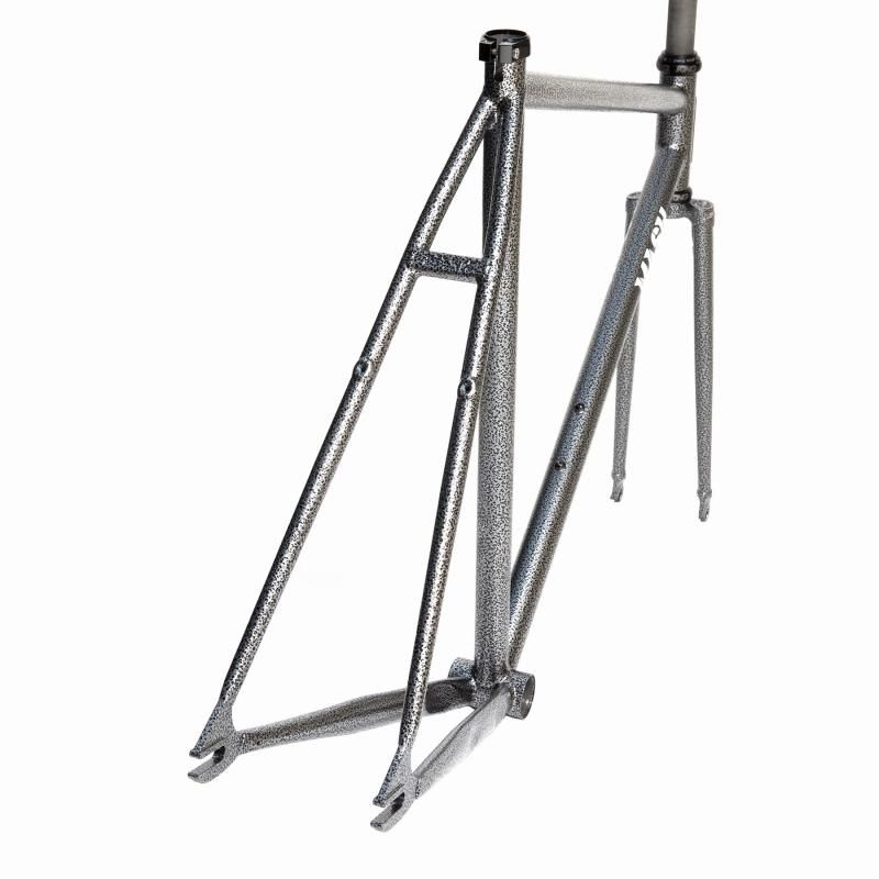 Mash Steel Frameset Gray Hammered / マッシュ スチール フレーム