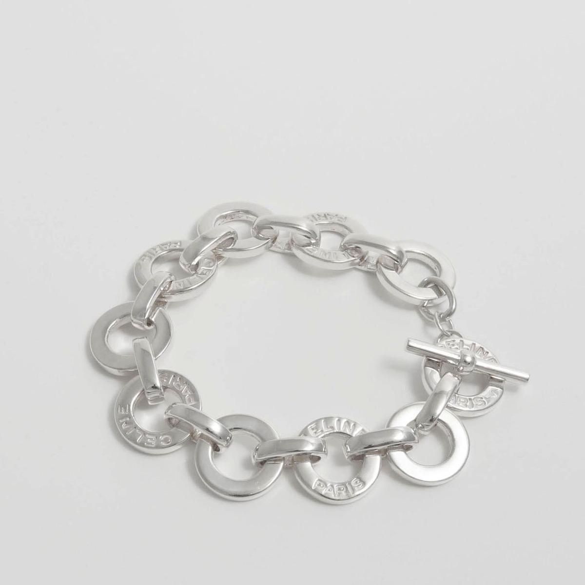 レディース] ヴィンテージ セリーヌ サークルブレスレット Tバー