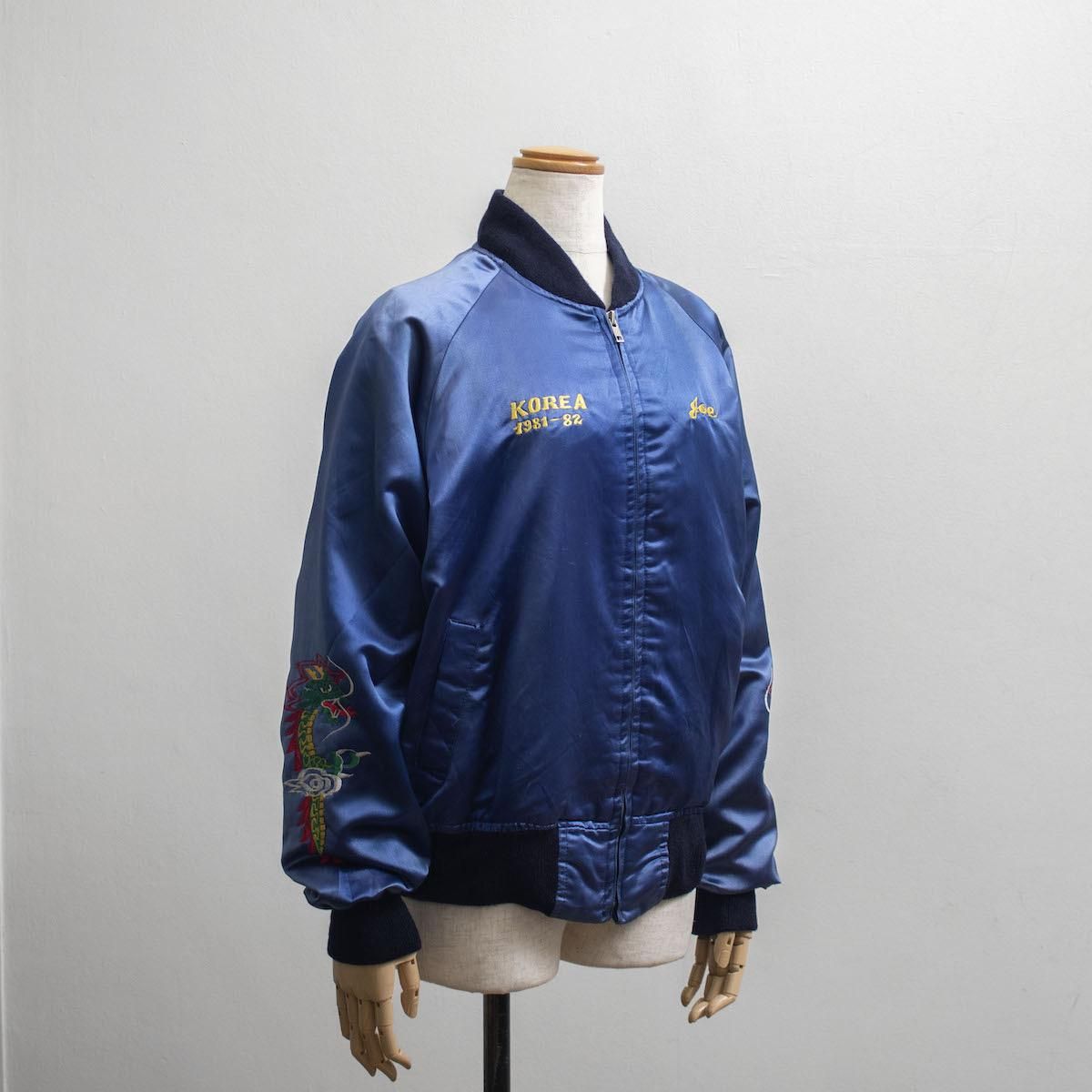 レディース] 1980s ヴィンテージ KOREA スーベニアジャケット ドラゴン