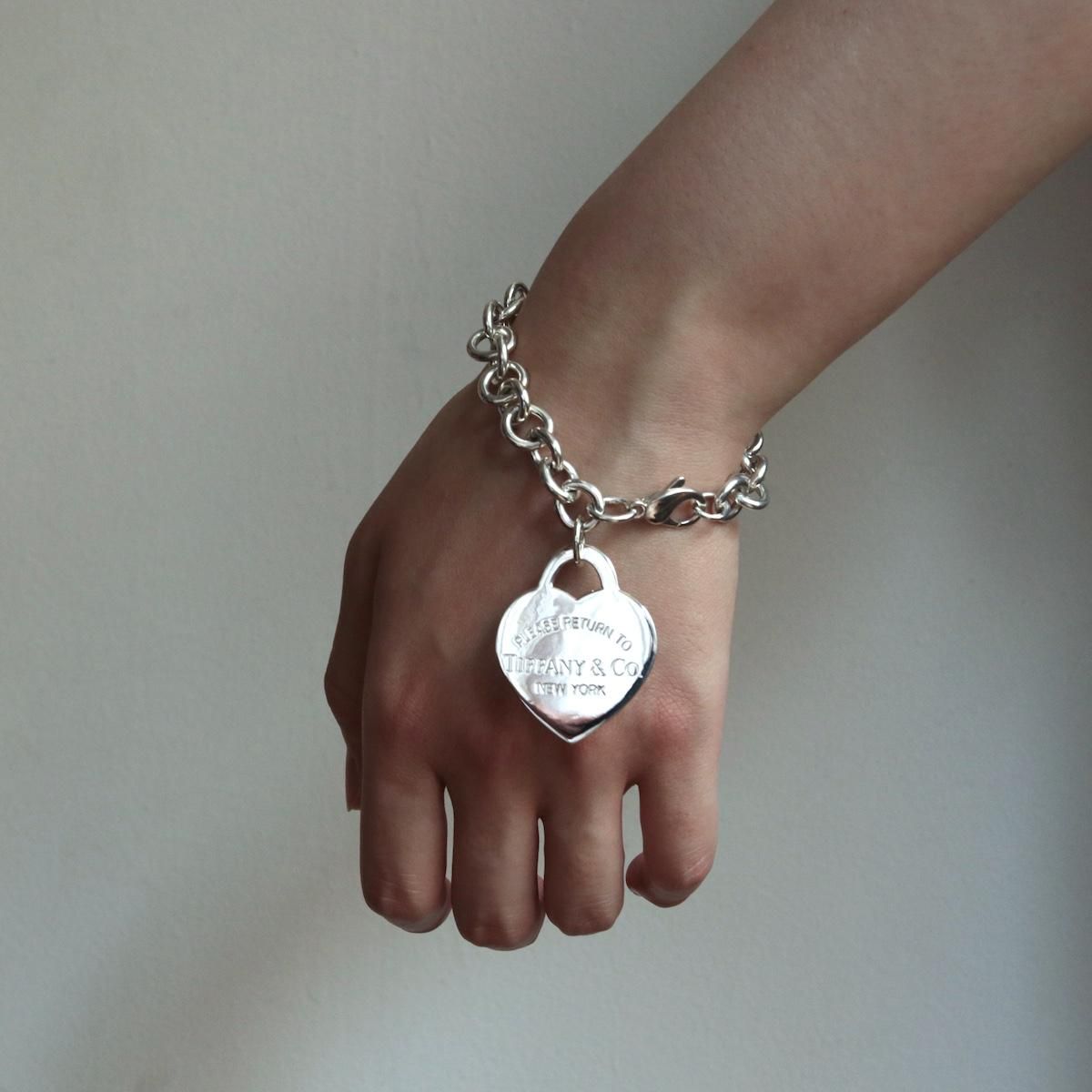 オールド ティファニー リターントゥブレスレット | ビッグハートタグ