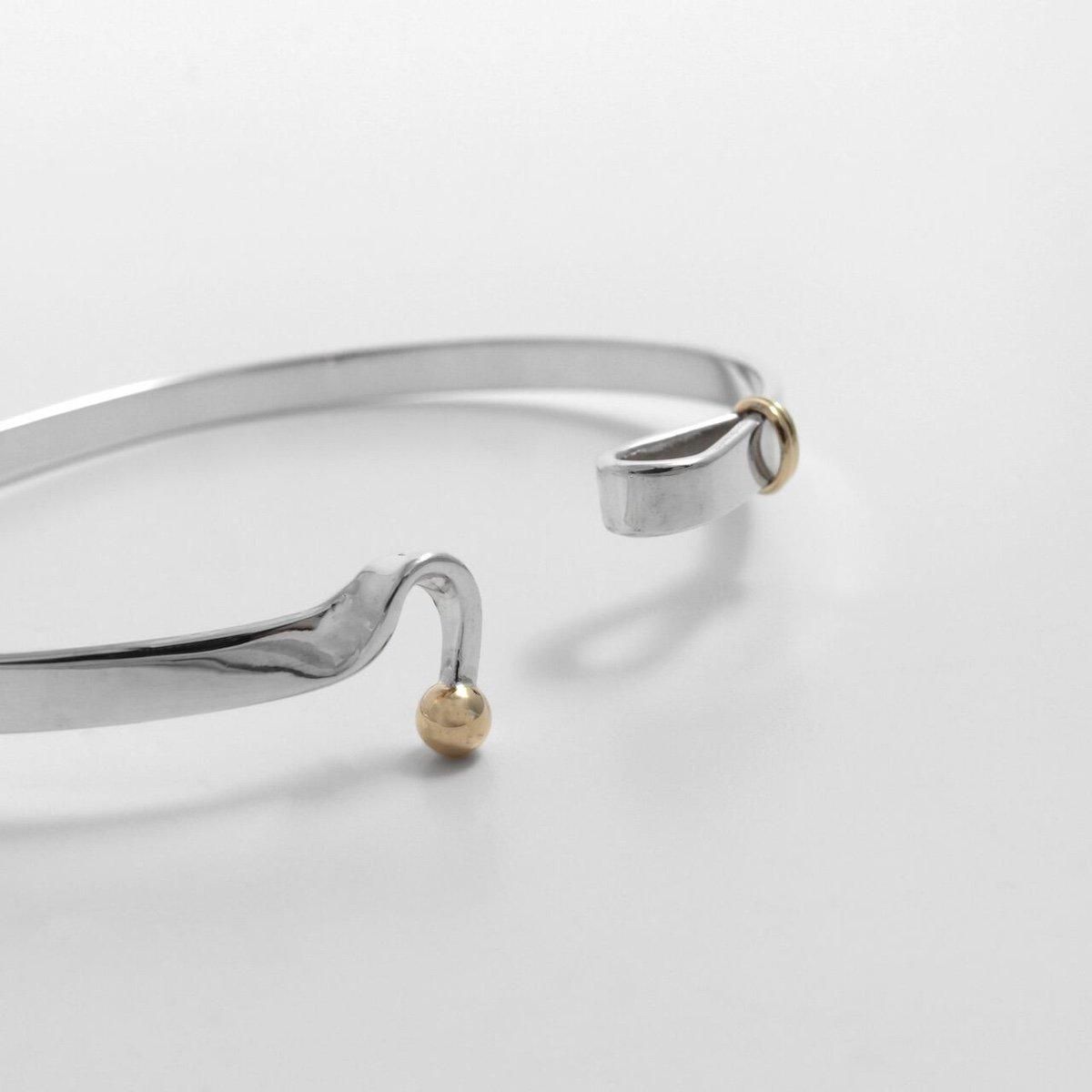 オールドティファニー バングル | シルバーxゴールド - レディース