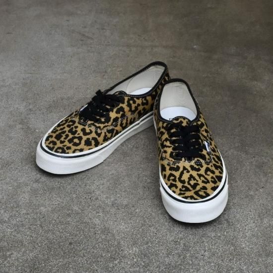 ヴァンズ(VANS) AUTHENTIC 44 DX / オーセンティック 豹柄 アナハイム