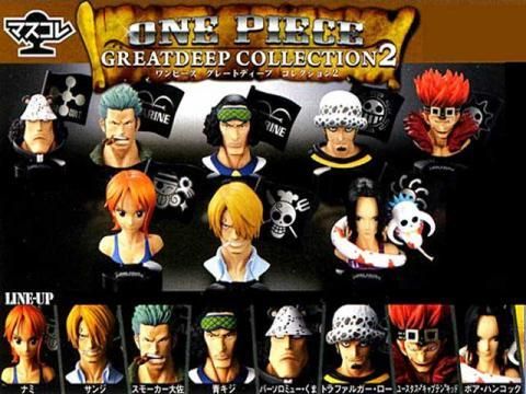 ワンピースONE PIECE グレートディープコレクションマスコレ2未開封BOX