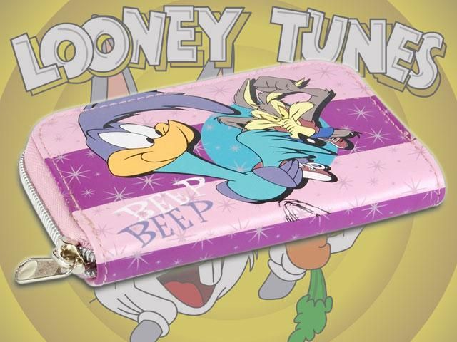 ルーニーテューンズLOONEY TUNES財布/ロードランナー&ワイリーコヨーテ