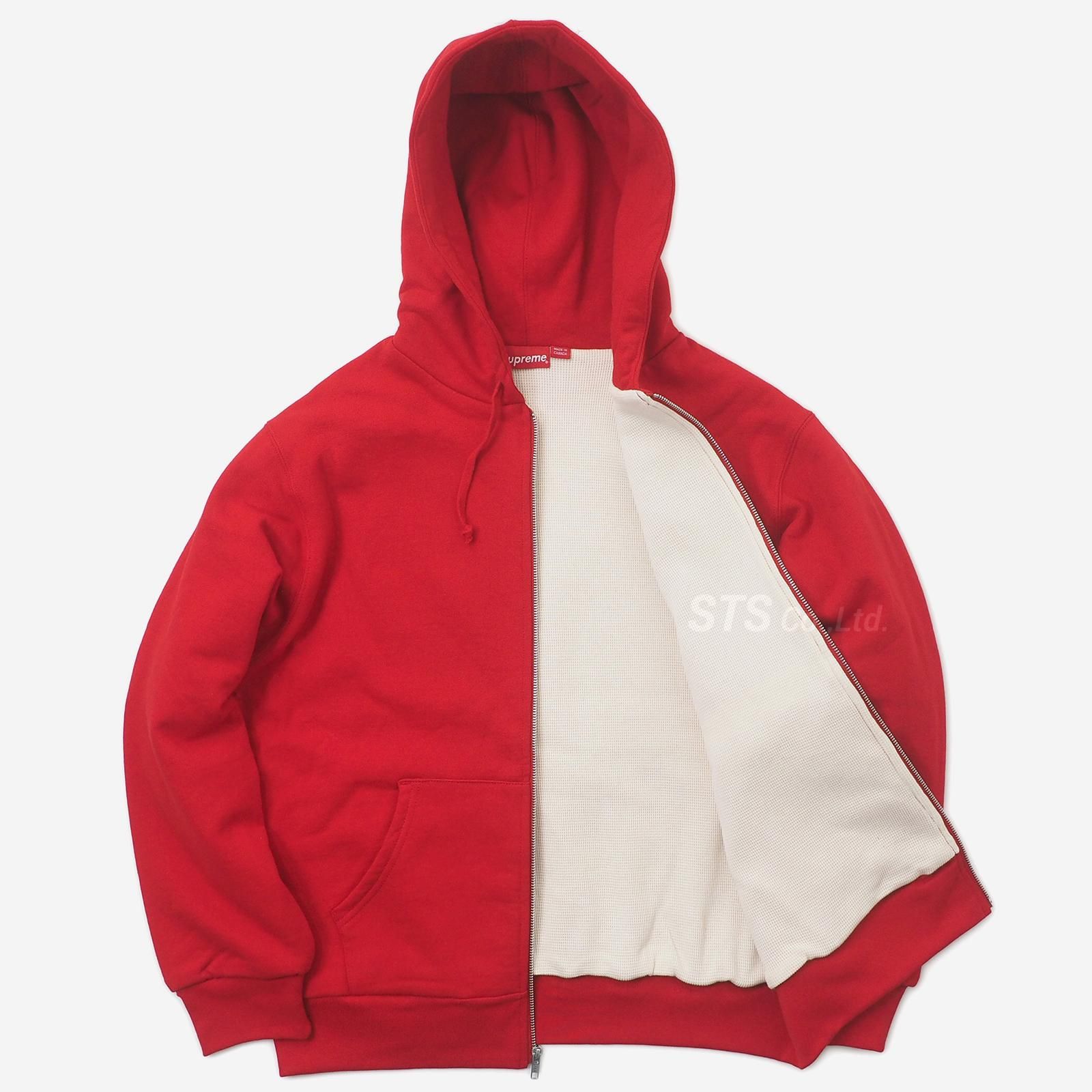 Supreme - Thermal Zip Up Hooded Sweatshirt - UG.SHAFT