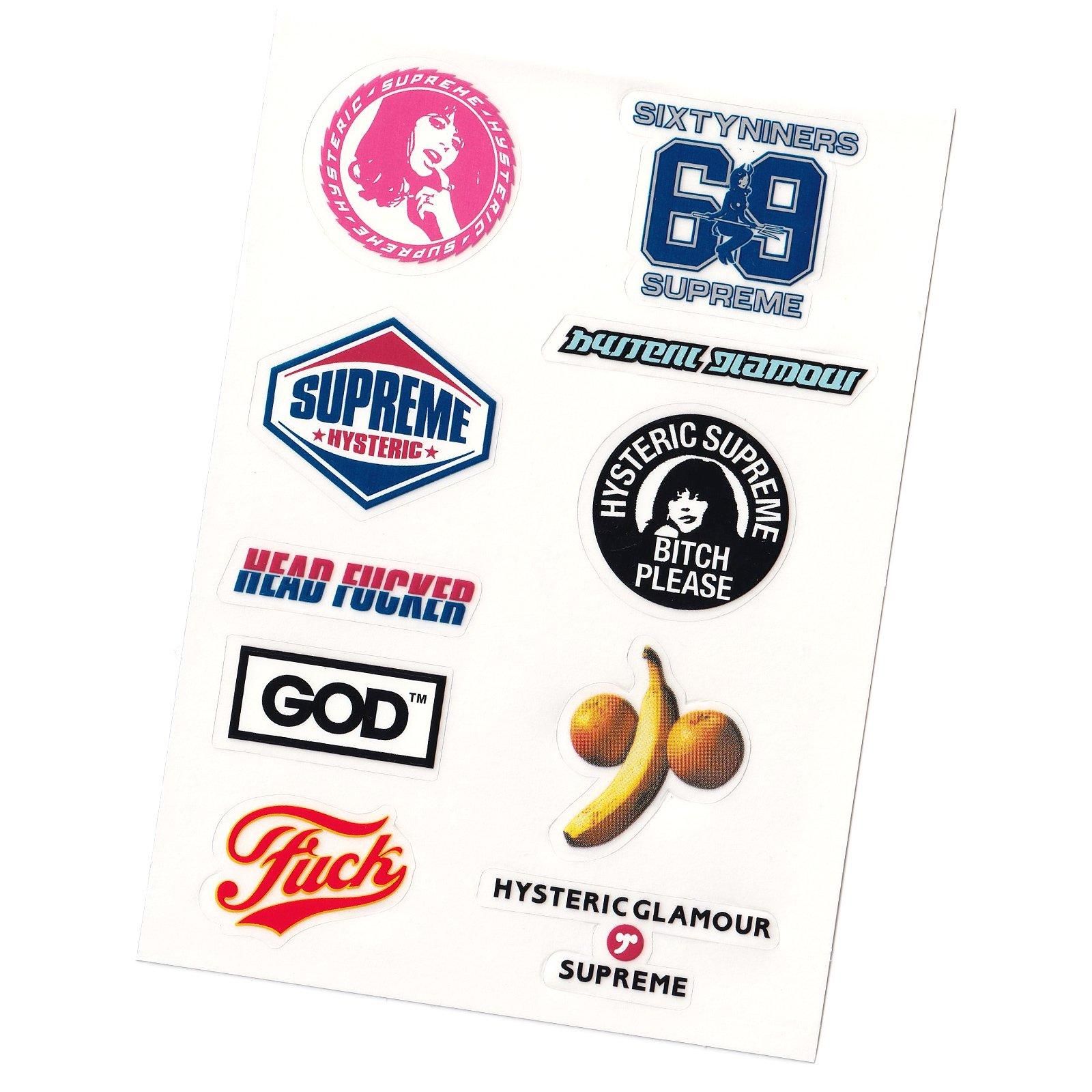 Supreme/Hysteric Glamour | ステッカーシート - UG.SHAFT