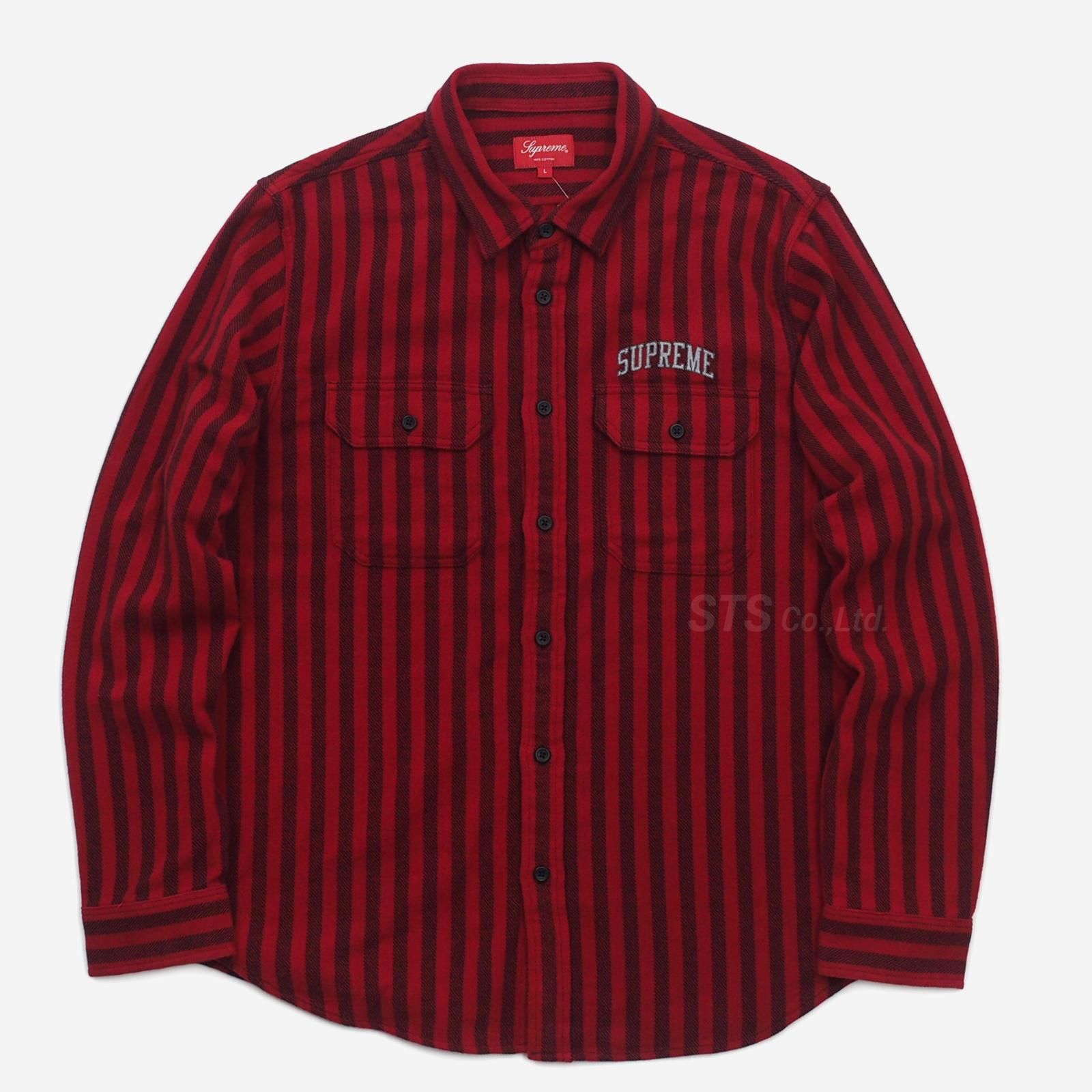 Supreme - Stripe Heavyweight Flannel Shirt - UG.SHAFT