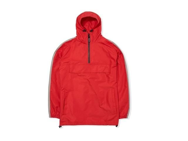 FYVE｜ファイブ STRIPE SPRAY JACKET color：Red×Grey - スノーボード
