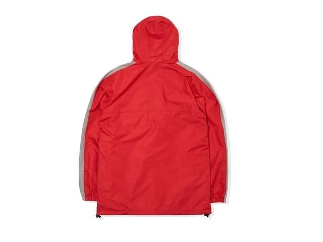 FYVE｜ファイブ STRIPE SPRAY JACKET color：Red×Grey - スノーボード