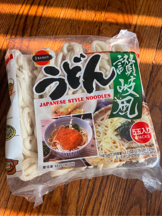 J-Basket 冷凍 讃岐風 うどん 5食入り 44.2 オンス - Weee!