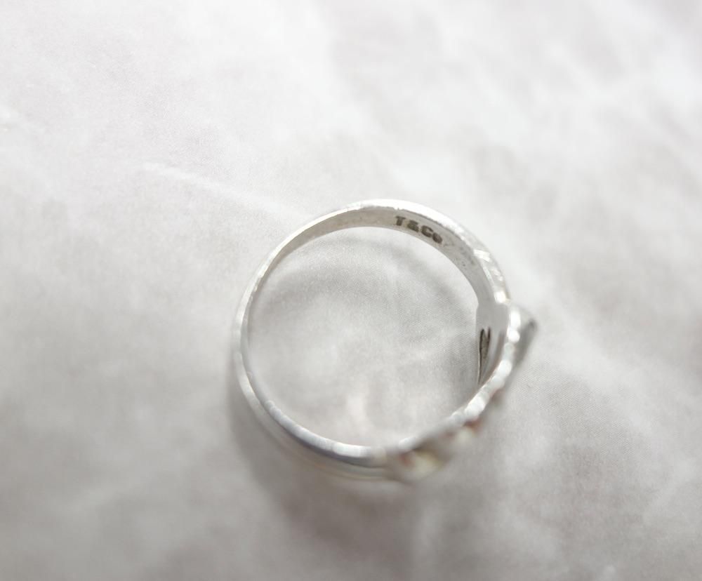 Tiffany & Co ティファニー トリプルハート リング 指輪 silver925 11