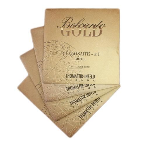 トマスティック ベルカントゴールド チェロ弦〈旧パッケージ〉セット