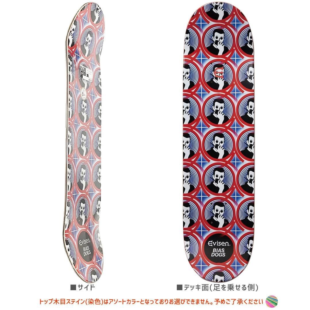 EVISEN エビセン スケートボード デッキ ゑびせん HEELS DECK 8.06