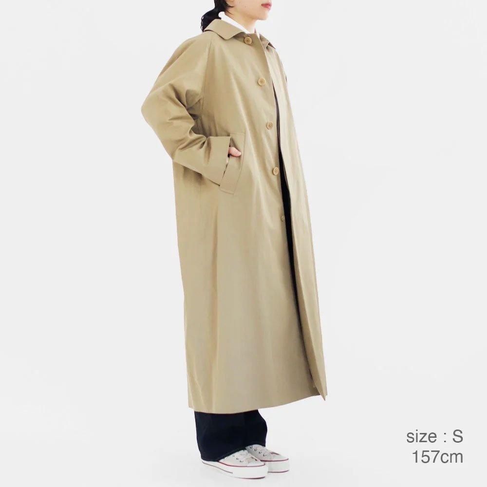 Yaeca Women | ステンカラーコートロング Khaki