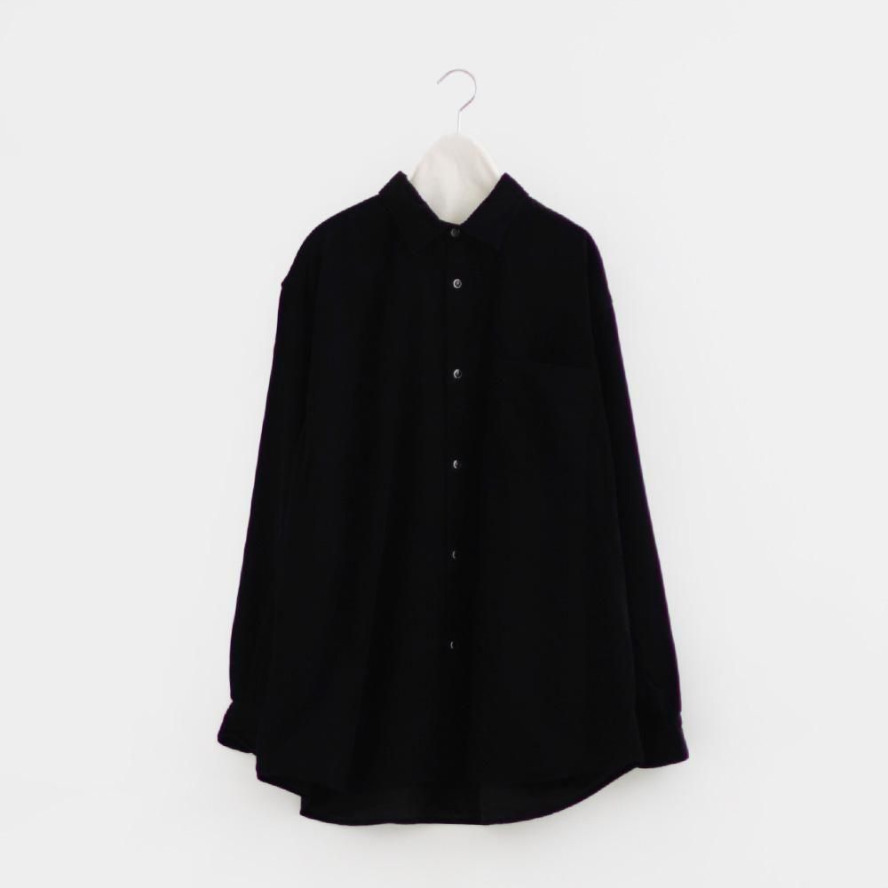 Comoli | コーデュロイコモリシャツ Black