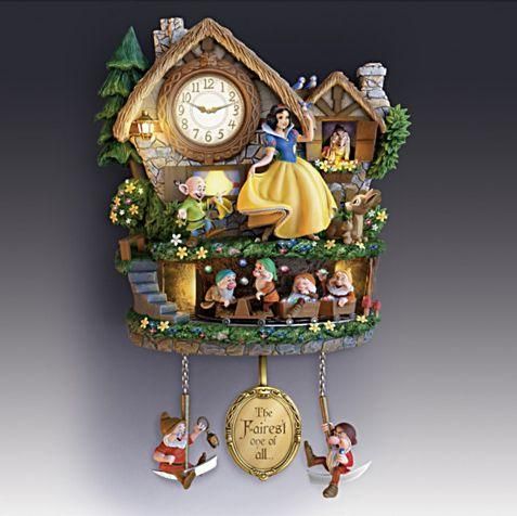 ディズニー 白雪姫 鳩時計 Disney Snow White Hidden Treasure Cuckoo