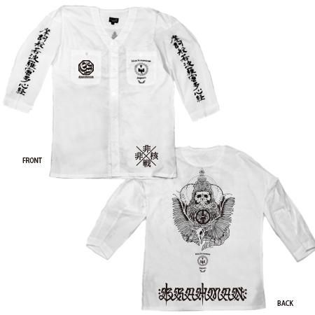 BRAHMAN×blackmeans 鯉口シャツ(こいくちしゃつ) br-bm-004 - tactics