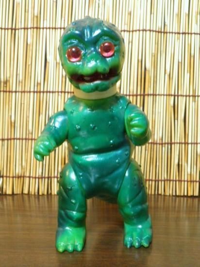 テ*ン様 昭和レトロ ソフビ ミニラ 島田トーイ 1967年〜 当時物