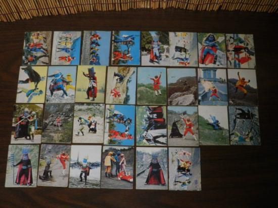 当時もの 秘密戦隊ゴレンジャー カード 30枚セット - 「宝の森」昭和