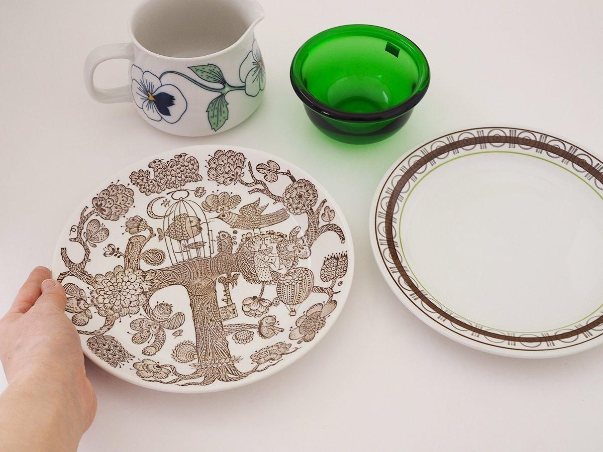 Arabia ガラスボウル グリーン1 - 北欧アンティーク/ヴィンテージ食器