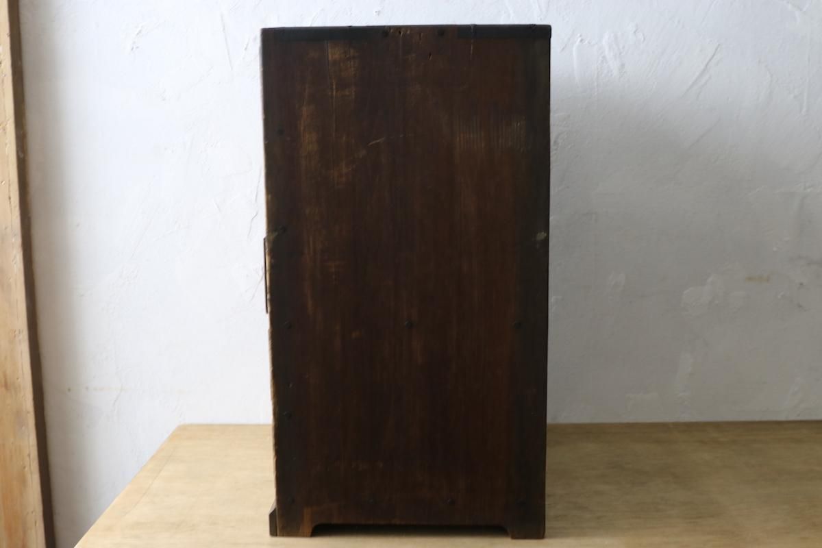 昭和レトロ小引き出し5段/w32.5×d27.5×h48.5cm- カフェスタイルの