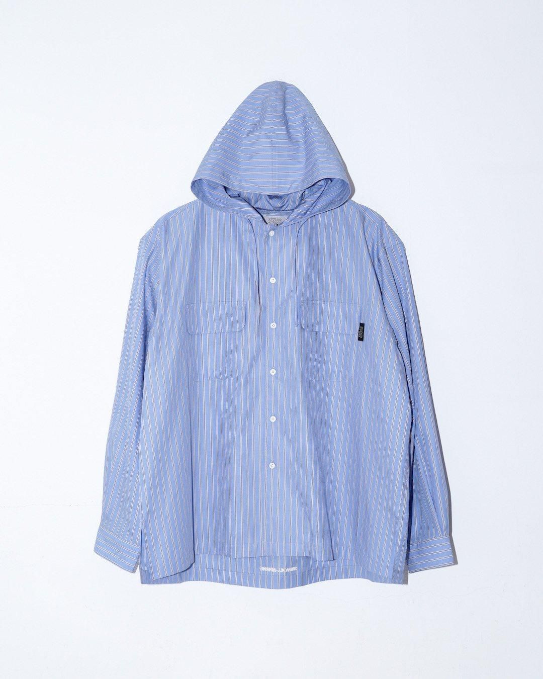 SEDAN ALL-PURPOSE[セダンオールパーパス] | STRIPED HOODED SHIRT