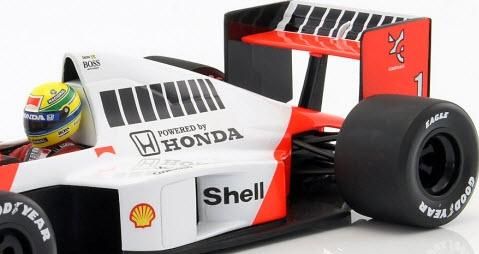 ミニチャンプス 540891801 1/18 マクラーレン・ホンダ MP4/5 (No.1