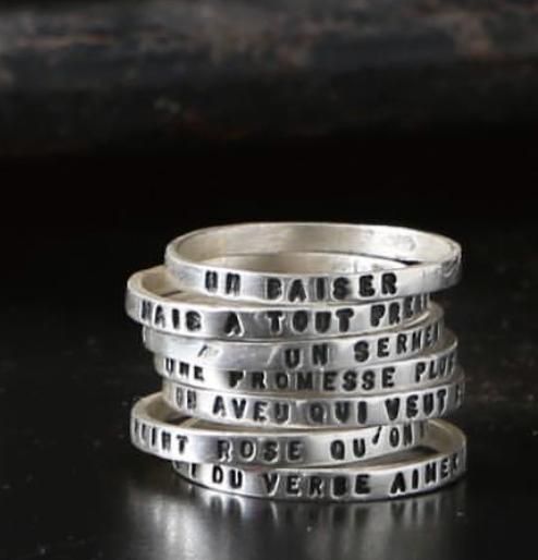 SERGE THORAVAL（セルジュ トラヴァル）接吻・7連 リング・指輪