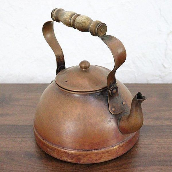 バケツ・鍋・やかん｜アンティークの銅製バケツ・ホーロー鍋・ケトル