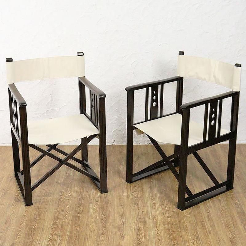 希少 上質 YAMAHA 文化椅子 折りたたみ椅子 アームチェア