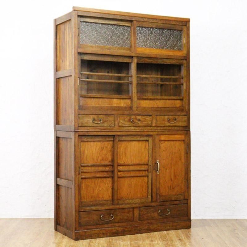 食器棚 膳棚 水屋 収納棚 アンティーク家具 和家具 骨董 ヴィンテージ