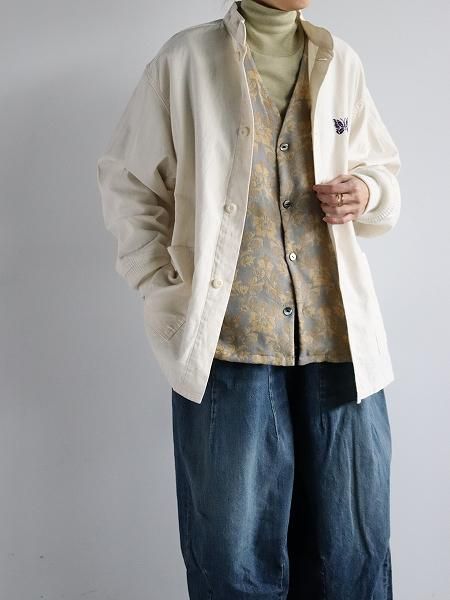 NEEDLES S.C. Army Shirt - Back Sateen (ニードルズ スタンドカラー