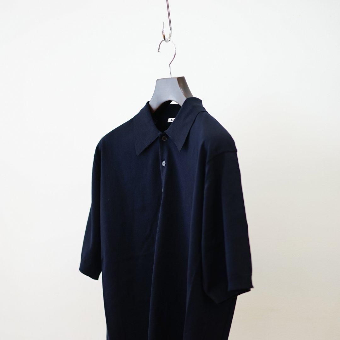 AURALEE (オーラリー)Super High Gauze Cotton Knit POLO(A24SP02PD