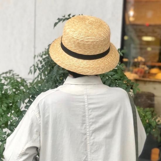 CLASKAの麦わら帽子（大人用） ブリム - お食事と日用品 四歩