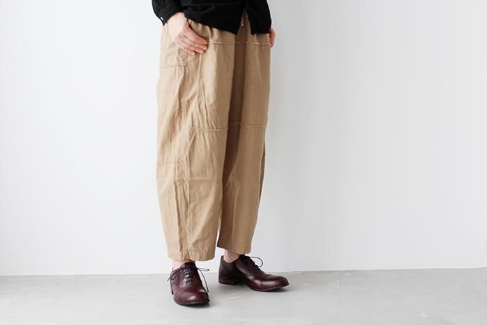 MITTAN ミッタン 竹パンツ PT-09C 草木染 胡桃 パンツ 靴通販 maqoo