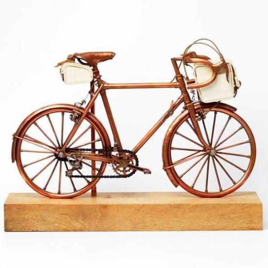 ミニチュア自転車工房 いわき】クラシックランドナー CR-07 - 自転車