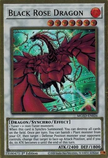 ブラック・ローズ・ドラゴン/Black Rose Dragon 新規イラスト