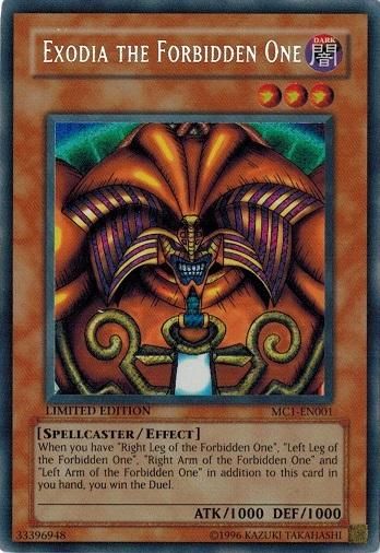 封印されしエクゾディア/Exodia the Forbidden One【シークレットレア