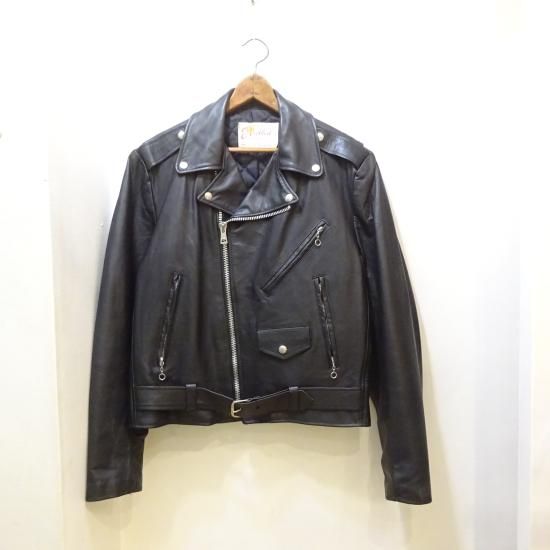70年代製 Excelled ダブルライダース レザージャケット size 38/40